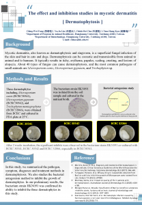 10.【海報】1102-44 皮膚癬菌症研究